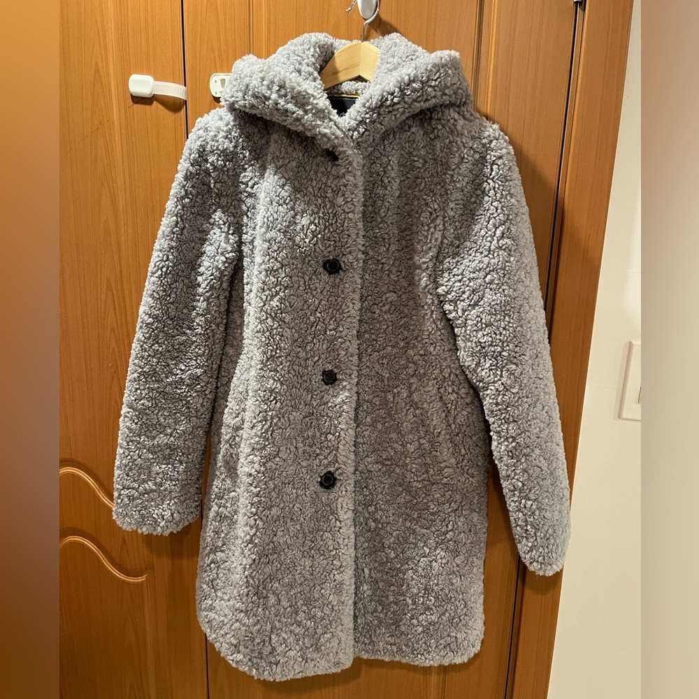 Sam Edelman Gray Teddy Jacket - image 2